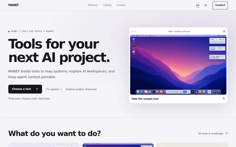 Screenshot of MANEF Web · App screenshot